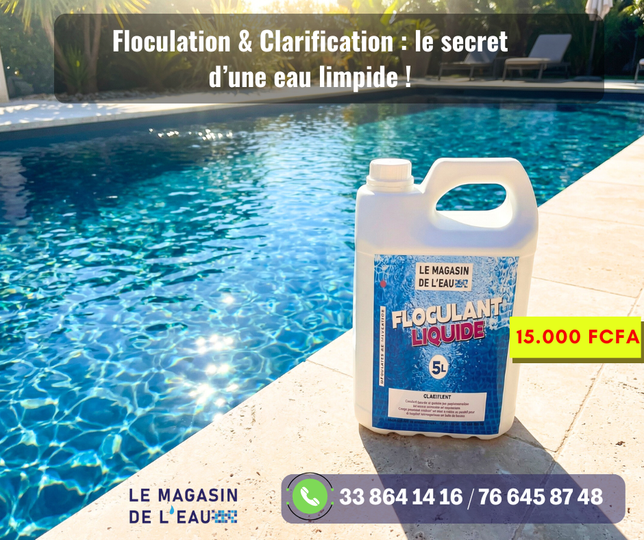 Floculant piscine - Diprotec Dakar